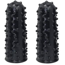 Напръстници за мастурбация "JENARO FINGERS BLACK" 2 броя