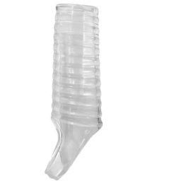 Пенис удебелител с пристегач "PASSION CLEAR" 11 см