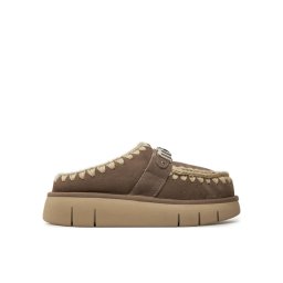 Mou Пантофи Bounce Clog Metal Logo FW531001A Кафяв