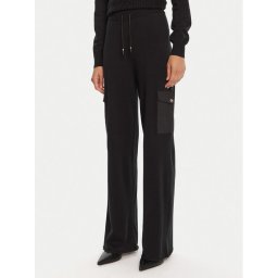 Liu Jo Sport Плетени панталони TF5041 MS75L Черен Regular Fit