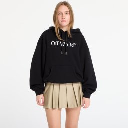 Суитшърт Off-White Big Logo Bookkish Over Hoodie Black/ White XS