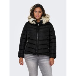 ONLY Carmakoma Зимно яке 15305702 Черен Regular Fit
