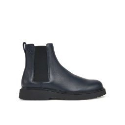Calvin Klein Боти тип челси Combat Ess Chelsea Boot Lth YM0YM01374 Тъмносин