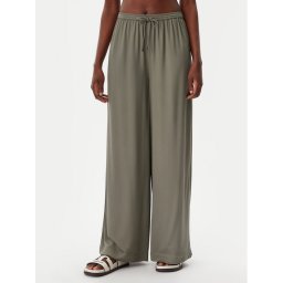 Calvin Klein Swimwear Текстилни панталони KW0KW02823 Зелен Relaxed Fit