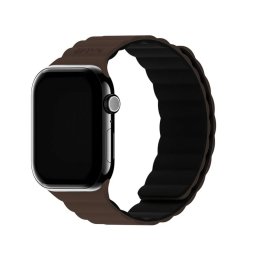 Каишка за часовник Holdit за Apple watch 38/40/41/42( 10/11 series) 145-195mm, Magnet, Silicone , Кафява