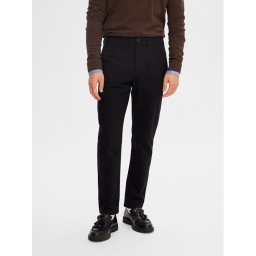 Selected Homme Чино панталони 16090139 Черен Slim Fit