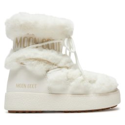 Апрески Moon Boot Ltrack Tube Faux-Fur 80D2450130 Бял