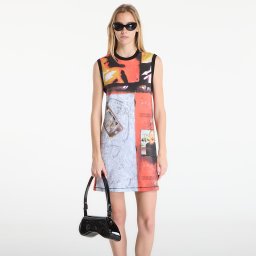 Облекло Diesel D-Hessa Dress Printed Jersey L