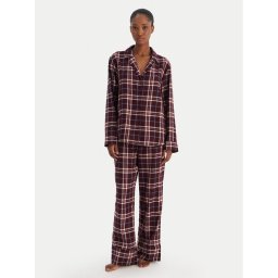 Tommy Hilfiger Пижама UW0UW06158 Бордо Regular Fit