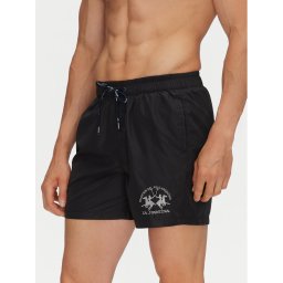La Martina Плувни шорти Clint MAM001 PL115 Черен Regular Fit