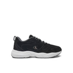 Calvin Klein Jeans Сникърси Retro Tennis Low Mg Mix Media YM0YM01171 Черен