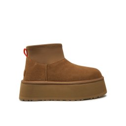 Ugg Апрески W Classic Mini Dipper 1168170 Кафяв