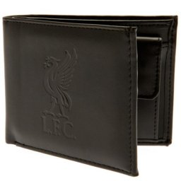 Liverpool FC Кожен портфейл с отпечатана емблема.
