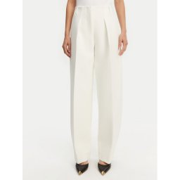 JACQUEMUS Текстилни панталони Le Pantalon Ovalo 24E241PA0791718 100 Бял Regular Fit
