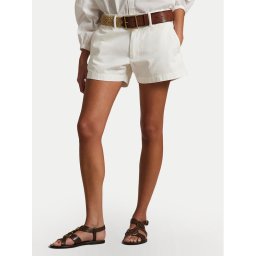 Polo Ralph Lauren Шорти от плат 211963798002 Бял Straight Fit