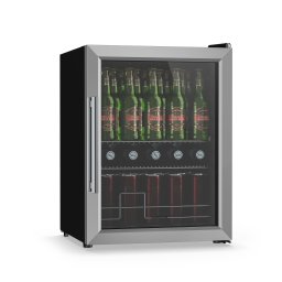 Klarstein Хладилник за напитки Beersafe със стъклена врата | 64 x 48 см | Вътрешно LED осветление ()