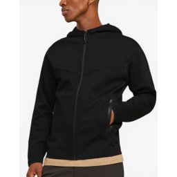 JACK&JONES Jcofusion Sweat Zip Hood Noos Black