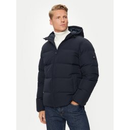 Tommy Hilfiger Пухено яке MW0MW36599 Тъмносин Regular Fit