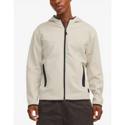 JACK&JONES Sweat Zip Hoodie Beige