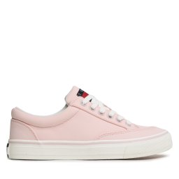 Гуменки Tommy Jeans Lace Up Nylon EN0EN02157 Розов