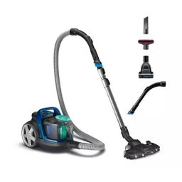 PHILIPS Прахосмукачка без торба 5000 Series PowerCyclone 7 Филтър против алергии TriActive+ LED