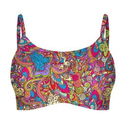 Бански горнище Mr. GUGU & Miss GO INDIAN PATTERN