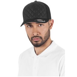 Diamond Quilted Flexfit Black