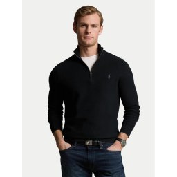 Polo Ralph Lauren Пуловер 710932304505 Черен Regular Fit