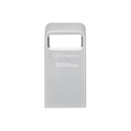 USB памет KINGSTON DataTraveler Micro, 128GB,USB-A 3.2 Gen 1, Сребрист