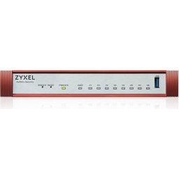 Защитна стена ZYXEL USG FLEX 100H 8x1Gbps, 1xUSB, без лиценз