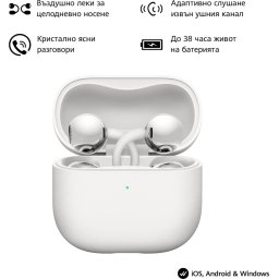 Слушалки Huawei FreeClip 2 Robin-T10 White