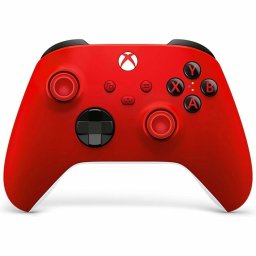 Геймпад Microsoft Xbox Series X Wireless Controller Pulse Red, безжичен, за PC/Xbox Series X/S, червен