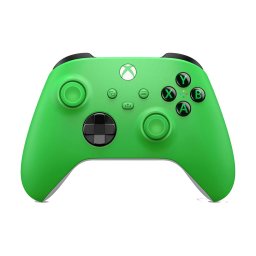 Геймпад Microsoft Xbox Wireless Controller Velocity Green, безжичен, за PC/Xbox One/Series X/S, зелен