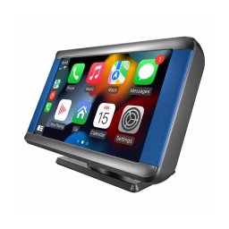 Преносим дисплей X300L, за кола, 7" (17.78cm) сензорен екран, 87.5 MHz до 108.0 MHz, Bluetooth, USB, Jack 3.5mm, слот за MicroSD карта, черен