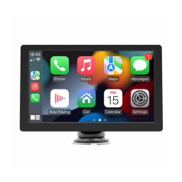 Преносим дисплей X5308L, за кола, 9" (22.86cm) сензорен екран, Bluetooth, USB, Jack 3.5mm, слот за MicroSD карта, регулируем, черен