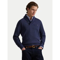 Polo Ralph Lauren Пуловер 710877989001 Тъмносин Regular Fit