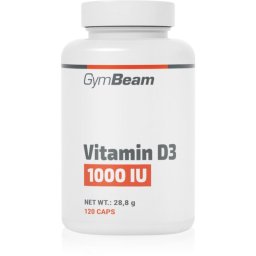 GymBeam Vitamin D3 1000 IU капсули с витамин Д 28.8 гр.
