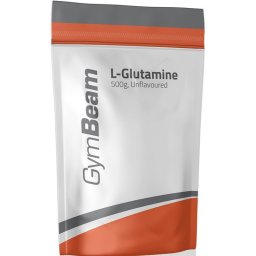 GymBeam L-Glutamine подобряване на образуването на мускулна маса вкус Unflavored 500 гр.