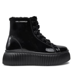 Зимни обувки KARL LAGERFELD KL42334botki Черен
