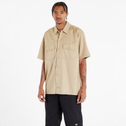 Риза Dickies Work Shirt Ss Rec Khaki M