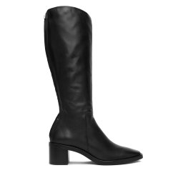 Ботуши Calvin Klein Block Heel Knee Boot Lth HW0HW02812 Черен