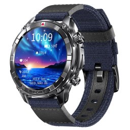 I116 Smart Watch - смарт часовник с LED фенерче, IP68, 14 дни живот - черен/зелен/син