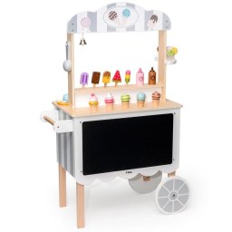 Дървен магазин за сладолед на колела от Viga toys