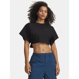 Тениска Under Armour Cropped Script SS