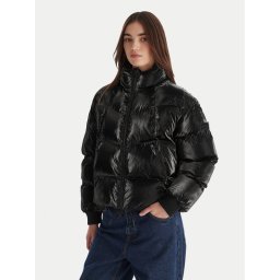 HUGO Зимно яке Fiorella 50546368 Черен Regular Fit