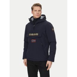 Napapijri Анорак Rainforest Pocket 2 NP0A4GMD Тъмносин Regular Fit