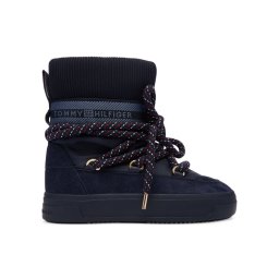 Tommy Hilfiger Апрески Tommytech Rwb Snowboot Warm FW0FW09163 Тъмносин