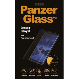 Стъклен протектор PanzerGlass за Samsung Galaxy S9 CaseFriendly Privacy - Черно