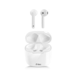 Bluetooth слушалки ttec AirBeat Lite True Wireless Headsets - Бели, 117068