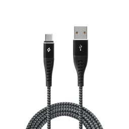 Кабел ttec ExtremeCable Charge / Data Cable, Type-C, 150 cm - Черен
